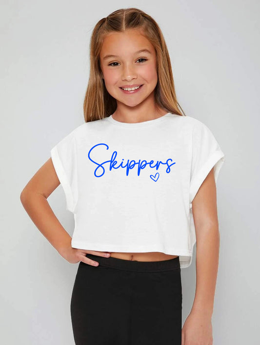 Skippers Girls Crop Shirt