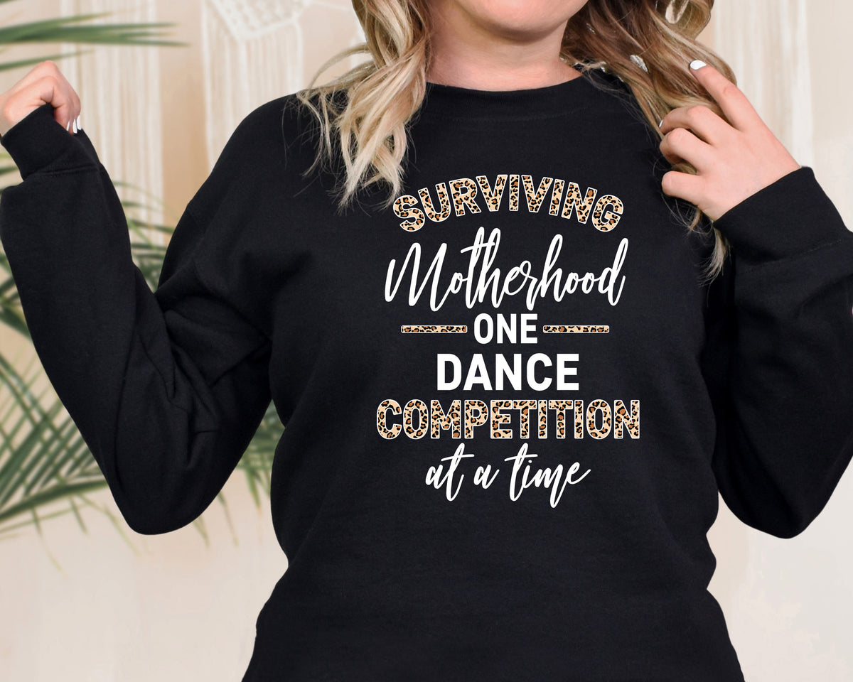 Surviving Motherhood one dance competition at a time Leopard print