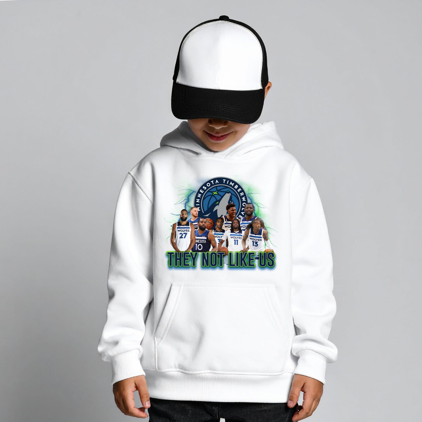 They not like us Wolves Shirt