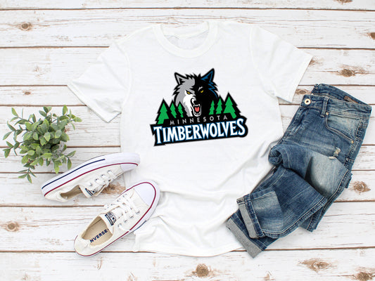 Minnesota Wolves Throwback Logo
