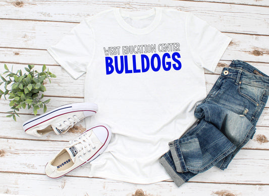 Unisex Tshirt - Style 1 Black & Blue Font