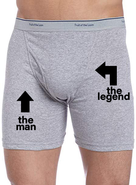 The Man The Legend Boxer Briefs