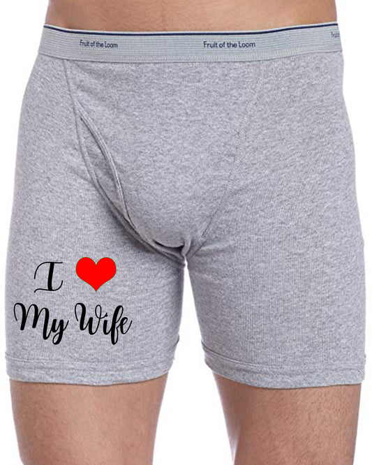I love my Wife Boxer Briefs